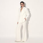 Ellison pant suit - Ivory | Linetribe