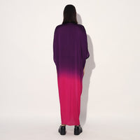 Aphelion ombre kaftan dress - Pink Purple | Linetribe