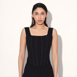 Nylah corset - Black | Linetribe