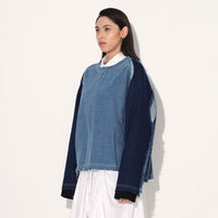 ASHER DENIM JACKET - BLUE | Linetribe