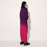 Aphelion ombre kaftan dress - Pink Purple | Linetribe
