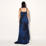 Ingrid tiered gown - Blue | Linetribe
