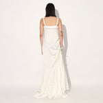 Ingrid tiered gown - White | Linetribe