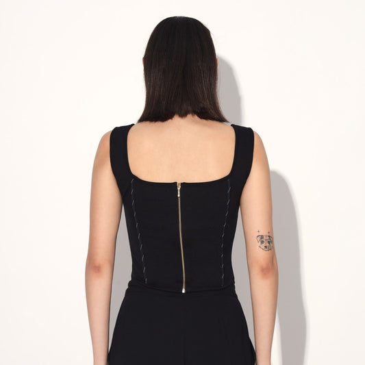 Nylah corset - Black | Linetribe