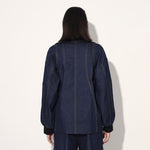Quasar oversized denim jacket - Blue | Linetribe