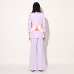 Dawn ruched pantsuit - Lavender | Linetribe