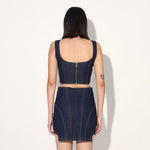 Eden denim skirt - Blue | Linetribe