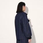 Quasar oversized denim jacket - Blue | Linetribe