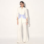 Dawn ruched pantsuit - Ivory | Linetribe