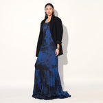 Ingrid tiered gown - Blue | Linetribe