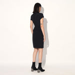 Orion quilted dress - Black | Linetribe
