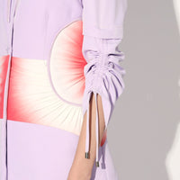 Dawn ruched pantsuit - Lavender | Linetribe