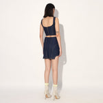 Eden denim skirt - Blue | Linetribe
