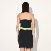 Aldrin ombre corset dress - Black | Linetribe