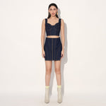 Eden denim skirt - Blue | Linetribe