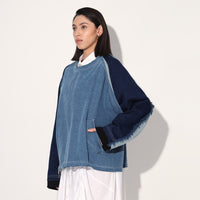 ASHER DENIM JACKET - BLUE | Linetribe