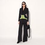 COSMIC CUT AWAY PANT SUIT - Black | Linetribe