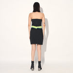 Aldrin ombre corset dress - Black | Linetribe
