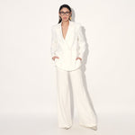 Ellison pant suit - Ivory | Linetribe